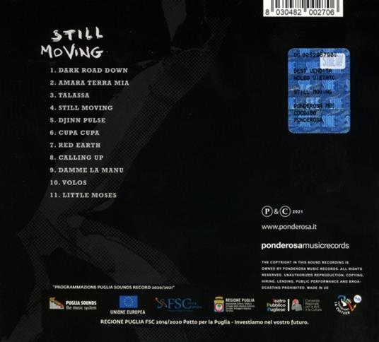 Still Moving - CD Audio di Justin & Mauro Durante Adams