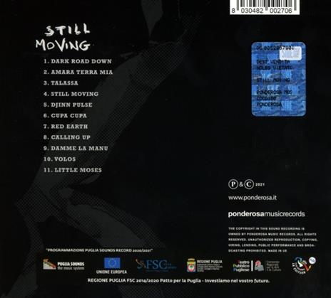 Still Moving - CD Audio di Justin & Mauro Durante Adams - 2