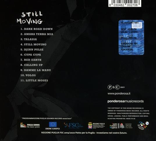 Still Moving - CD Audio di Justin & Mauro Durante Adams - 2