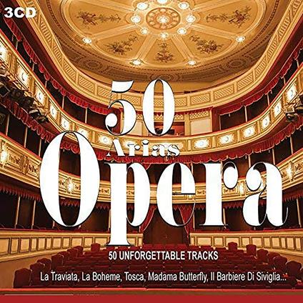 50 Arias Opera - CD Audio