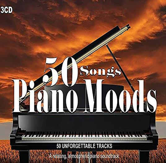 50 Songs Piano Moods - CD Audio