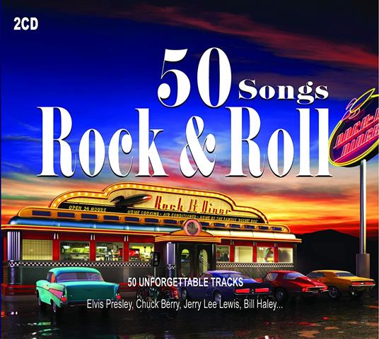 50 Songs Rock & Roll - CD Audio