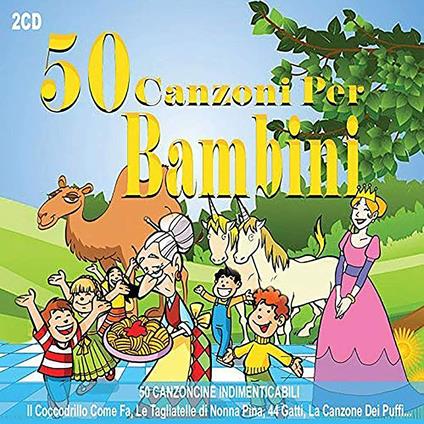 50 Canzoni per Bambini - CD Audio