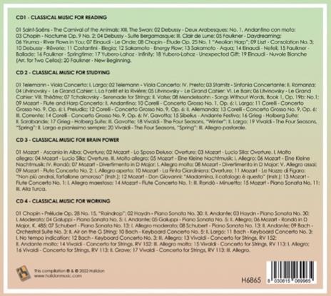 Classical Music for... - CD Audio - 2