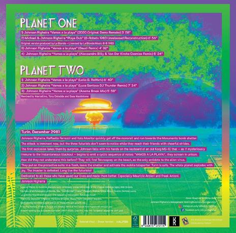 Vamos a la playa vol.2 (Coloured Vinyl) - Vinile LP di Johnson Righeira - 2