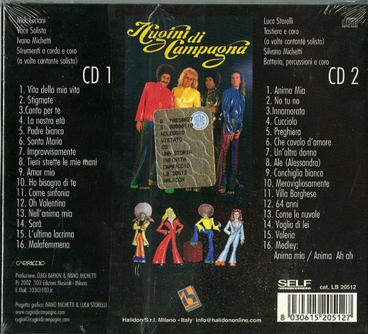 1973-2003. 30 anni di una storia infinita - CD Audio di Cugini di Campagna - 2