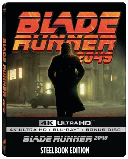 Blade Runner 2049. Steelbook (2 Blu-ray + Blu-ray Ultra HD 4K) di Denis Villeneuve - Blu-ray + Blu-ray Ultra HD 4K