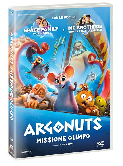 Argonuts. Missione Olimpo (DVD) di David Alaux,Eric Tosti,Jean-François Tosti - DVD