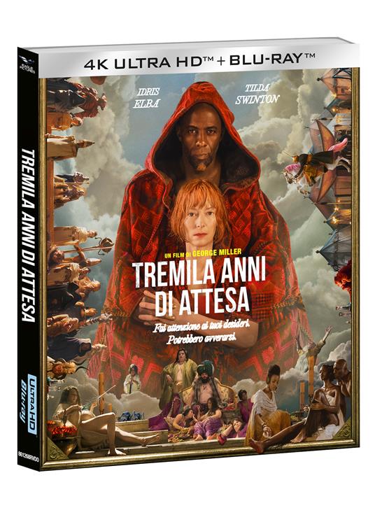 Tremila anni di attesa (Blu-ray + Blu-ray Ultra HD 4K) di George Miller - Blu-ray + Blu-ray Ultra HD 4K