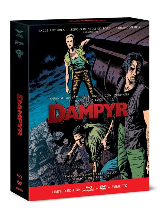 Dampyr (DVD + Blu-ray + fumetto) di Riccardo Chemello - DVD + Blu-ray