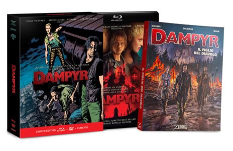 Dampyr (DVD + Blu-ray + fumetto) di Riccardo Chemello - DVD + Blu-ray - 2