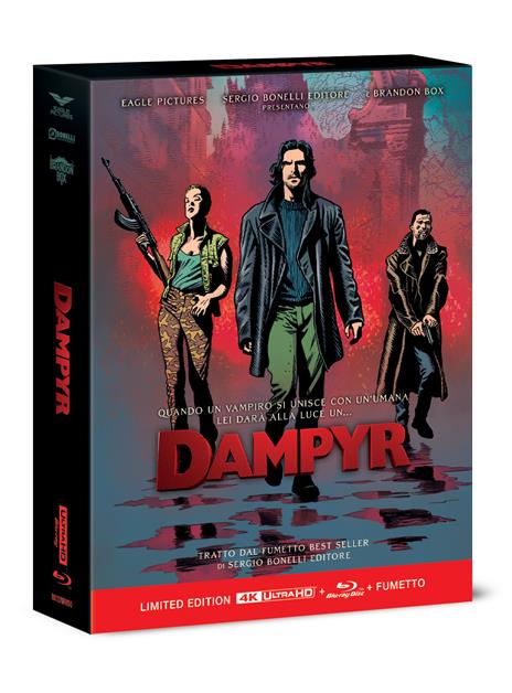 Dampyr (Blu-ray + Blu-ray Ultra HD 4K + fumetto) di Riccardo Chemello - Blu-ray + Blu-ray Ultra HD 4K