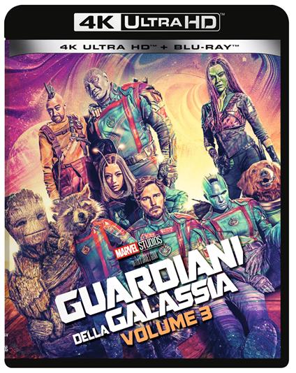 Guardiani della galassia vol. 3 (Blu-ray + Blu-ray Ultra HD 4K) di James Gunn - Blu-ray + Blu-ray Ultra HD 4K