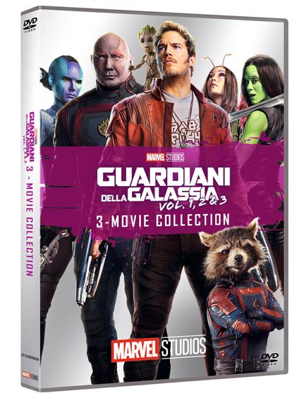 Cofanetto Guardiani della galassia vol. 1 - vol. 2 - vol. 3 (3 DVD) di James Gunn