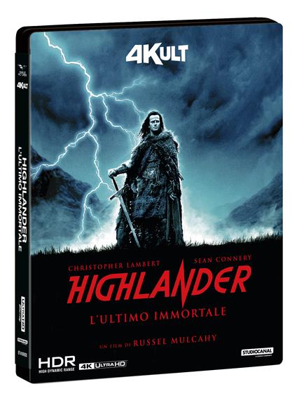 Highlander (Blu-ray + Blu-ray Ultra HD 4K) di Russell Mulcahy - Blu-ray + Blu-ray Ultra HD 4K