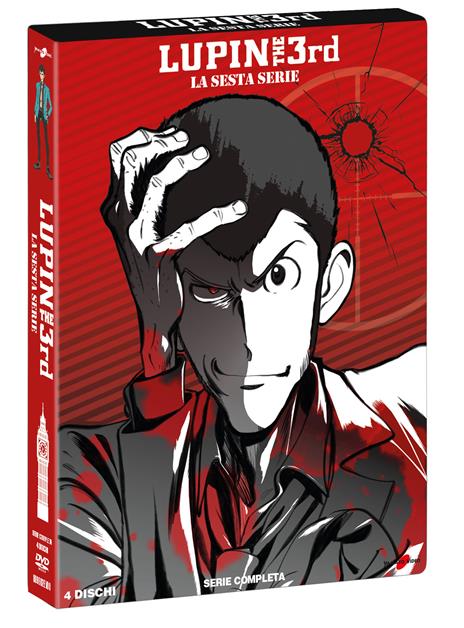 Lupin III. La sesta serie (4 DVD) di Monkey Punch - DVD