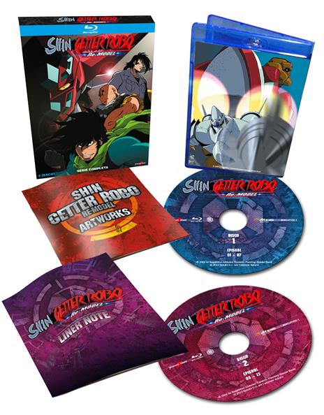 Shin Getter Robo Re:Model (2 Blu-ray) di Go Nagai - Blu-ray - 2