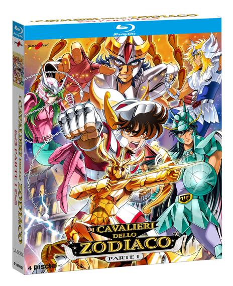 I Cavalieri dello Zodiaco Pt. 1 (4 Blu-ray) Ltd + Booklet di Kōzō Morishita,Kazuhito Kikuchi