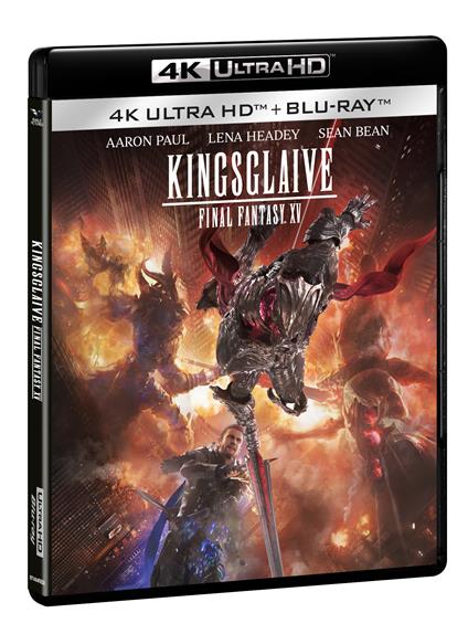 Kingssglaive. Final Fantasy XV (Blu-ray + Blu-ray Ultra HD 4K) di Takeshi Nozue - Blu-ray + Blu-ray Ultra HD 4K