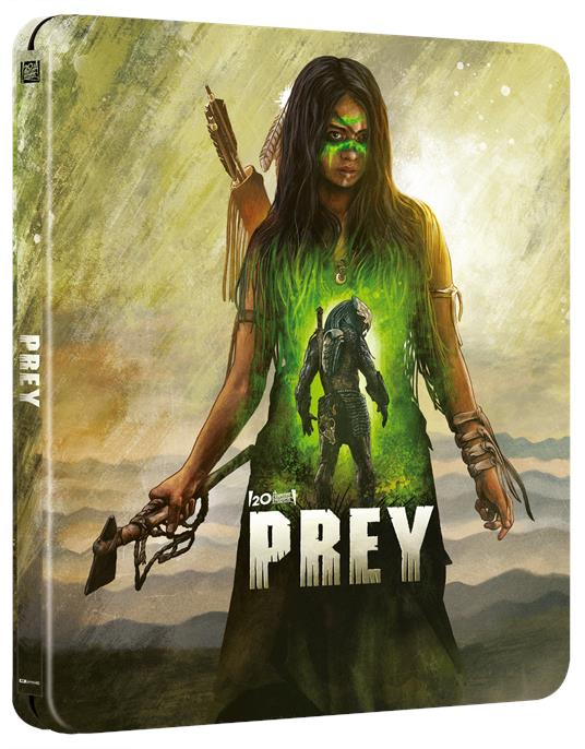 Prey. Con Steelbook (Blu-ray + Blu-ray Ultra HD 4K) di Dan Trachtenberg - Blu-ray + Blu-ray Ultra HD 4K