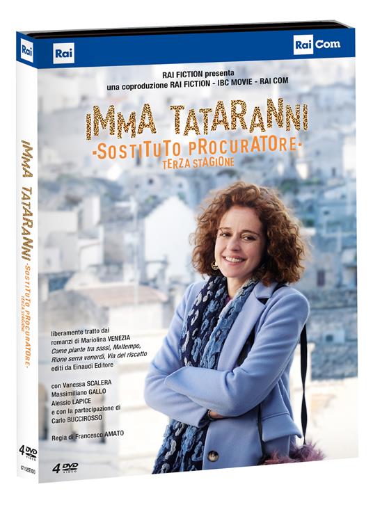 Imma Tataranni. Stagione 3. Serie TV ita (4 DVD) di Francesco Amato - DVD