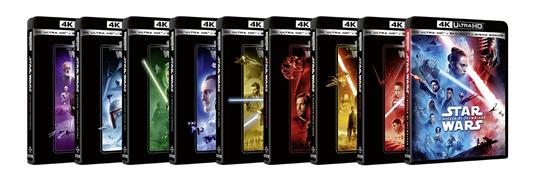 Star Wars. 9 Film (18 Blu-ray + 9 Blu-ray Ultra HD 4K)