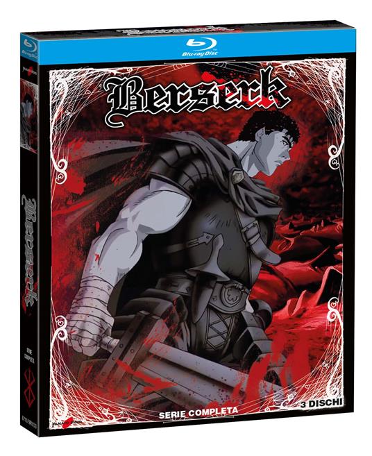 Berserk. Serie TV ita (3 Blu-ray) - Blu-ray - Film di Kentaro Miura  Animazione