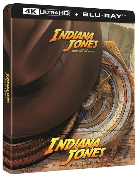 Indiana Jones e il Quadrante del Destino. Con Steelbook (Blu-ray + Blu-ray Ultra HD 4K) di James Mangold - Blu-ray + Blu-ray Ultra HD 4K