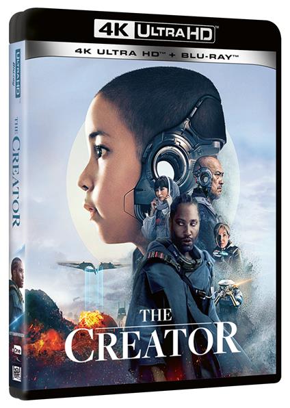 The Creator (Blu-ray + Blu-ray Ultra HD 4K) di Gareth Edwards - Blu-ray + Blu-ray Ultra HD 4K