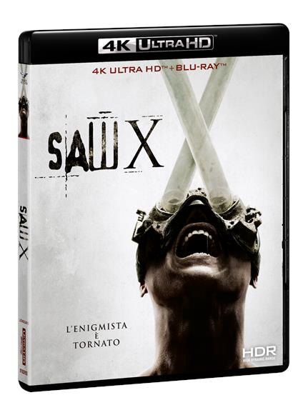 Saw X (Blu-ray + Blu-ray Ultra HD 4K) di Kevin Greutert - Blu-ray + Blu-ray Ultra HD 4K