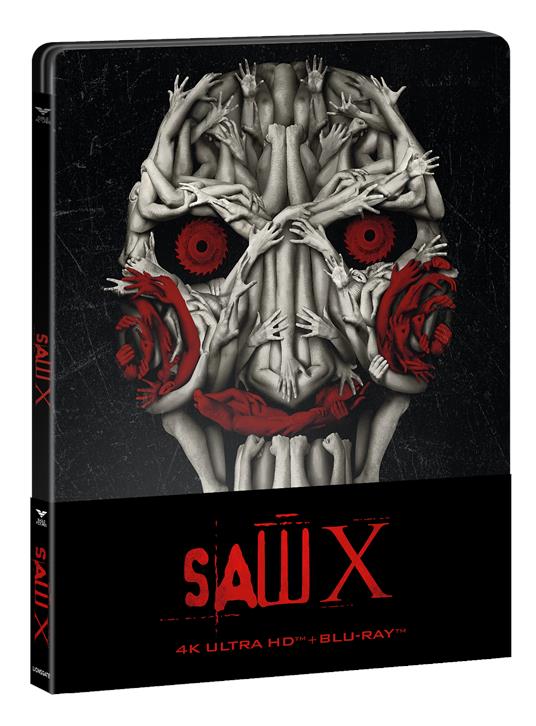 Saw X. Con Steelbook (Blu-ray + Blu-ray Ultra HD 4K) di Kevin Greutert - Blu-ray + Blu-ray Ultra HD 4K