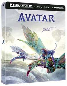 Film Avatar. Con Steelbook. Remastered Edition con Blu-ray extra (Blu-ray + Blu-ray Ultra HD 4K) James Cameron