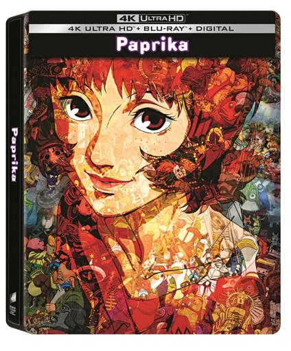 Paprika. Sognando un sogno. Con Steelbook (Blu-ray + Blu-ray Ultra HD 4K) di Satoshi Kon - Blu-ray + Blu-ray Ultra HD 4K
