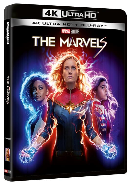 The Marvels (Blu-ray + Blu-ray Ultra HD 4K) di Nia DaCosta - Blu-ray + Blu-ray Ultra HD 4K