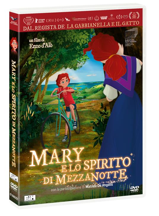 Mary e lo spirito di mezzanotte (DVD) di Enzo D'Alò - DVD