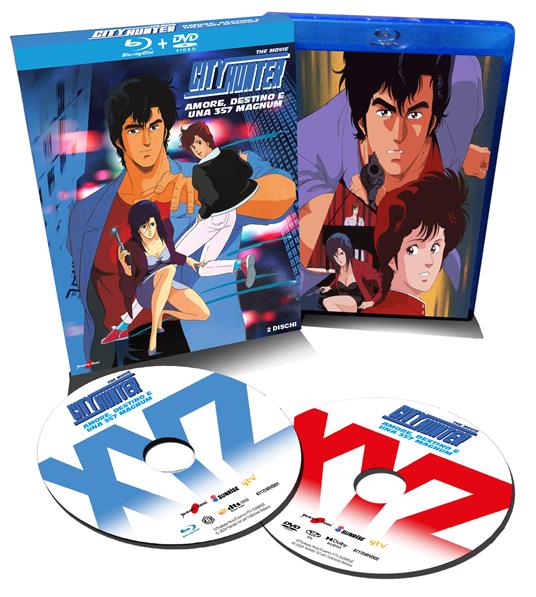 City Hunter. Amore, destino e una 357 Magnum - Combo (DVD + Blu-ray) di Tsukasa Hōjō - DVD + Blu-ray - 2