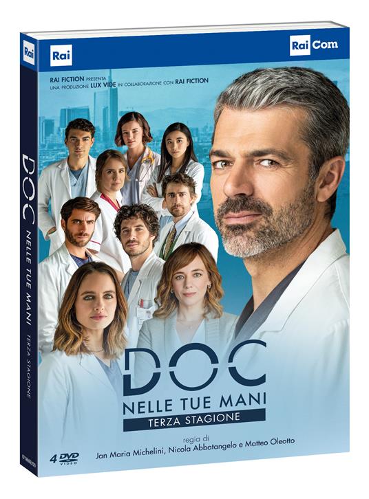Doc. Nelle tue mani. Stagione 3. Serie TV ita (4 DVD) di Jan Maria Michelini - DVD
