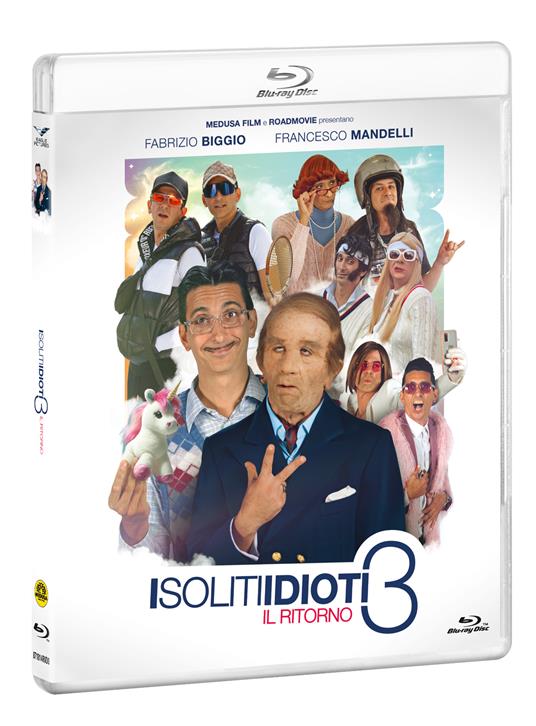 I Soliti idioti 3. Il ritorno (Blu-ray) di Fabrizio Biggio,Martino Ferro,Francesco Mandelli - Blu-ray