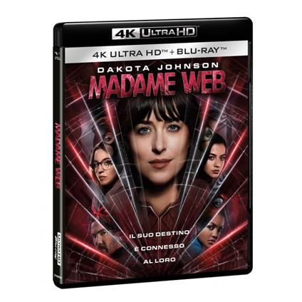 Madame Web (Blu-ray + Blu-ray Ultra HD 4K + card esclusiva) di S.J. Clarkson - Blu-ray + Blu-ray Ultra HD 4K