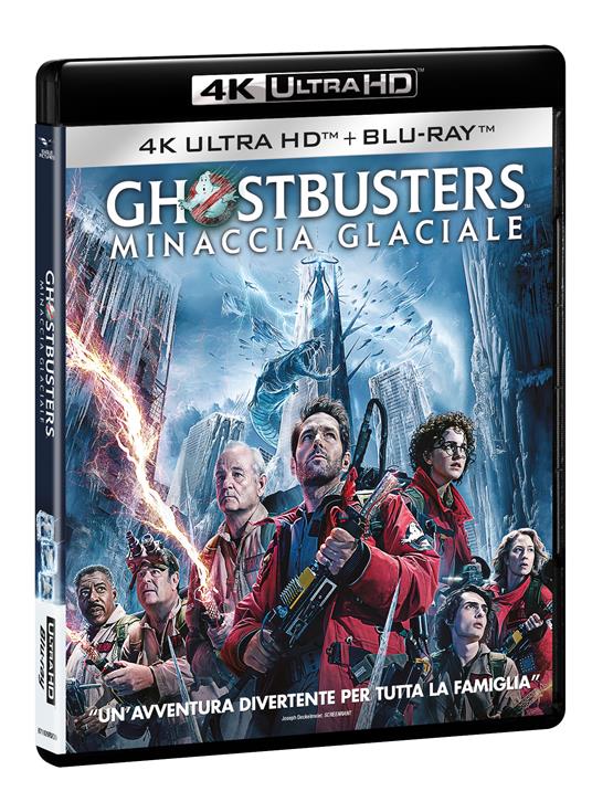 Ghostbusters. Minaccia glaciale (Blu-ray + Blu-ray Ultra HD 4K) di Gil Kenan - Blu-ray + Blu-ray Ultra HD 4K