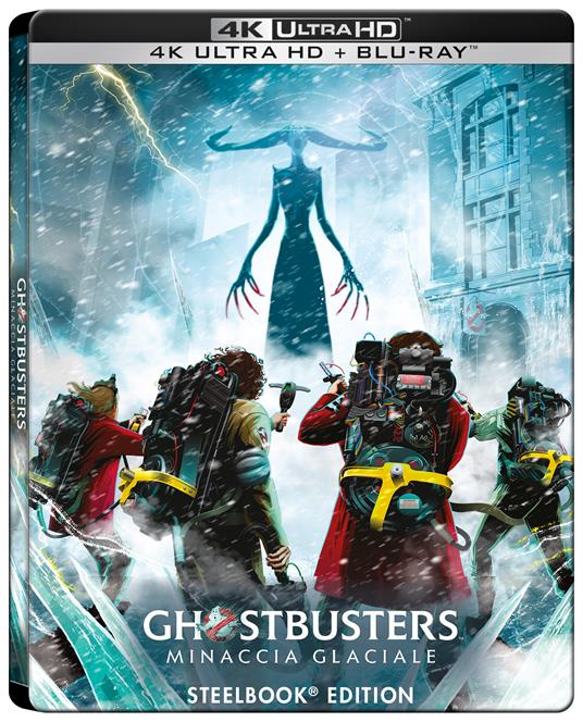 Ghostbusters. Minaccia glaciale. Steelbook v2 (Blu-ray + Blu-ray Ultra HD 4K) di Gil Kenan - Blu-ray + Blu-ray Ultra HD 4K