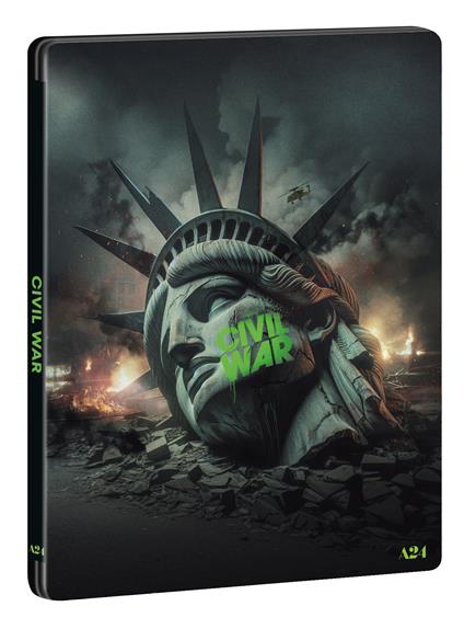 Civil War. Steelbook (Blu-ray + Blu-ray Ultra HD 4K) di Alex Garland - Blu-ray + Blu-ray Ultra HD 4K