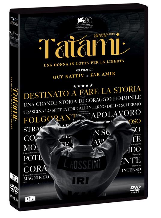 Tatami. Una donna in lotta per la libertà (DVD) di Zahra Amir Ebrahimi,Guy Nattiv - DVD