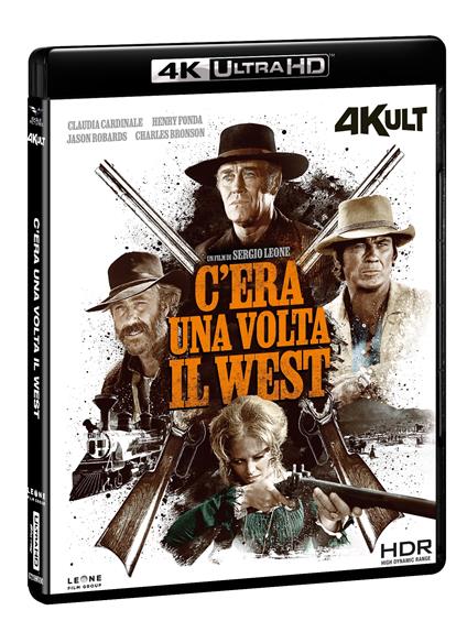 C'era una volta il West. 4Kult (Blu-ray + Blu-ray Ultra HD 4K) di Sergio Leone - Blu-ray + Blu-ray Ultra HD 4K
