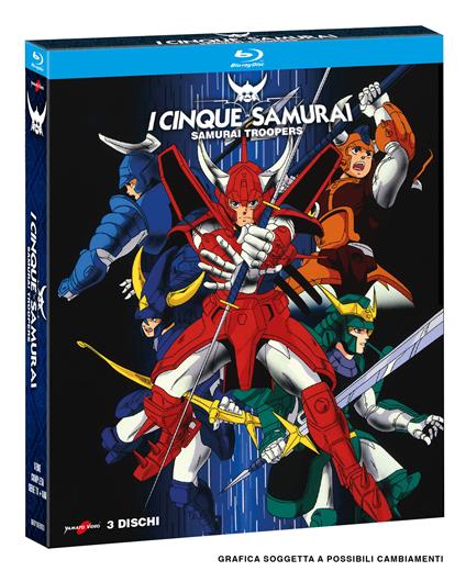 I cinque samurai (3 Blu-ray) di Mamoru Hamatsu,Masashi Ikeda - Blu-ray