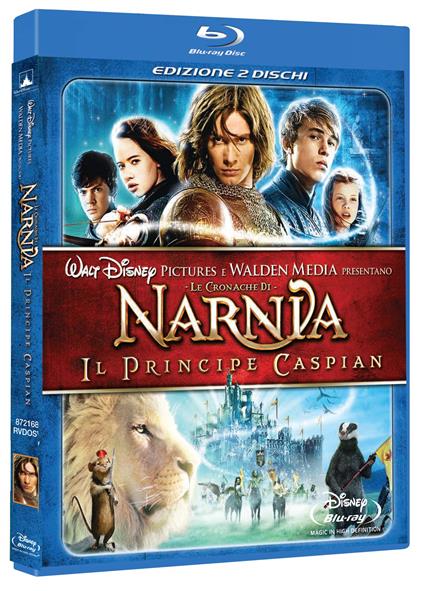 Le Cronache Di Narnia-Il Principe Caspian (I Tesori Di Famiglia) (2 Blu-ray) di Andrew Adamson - Blu-ray