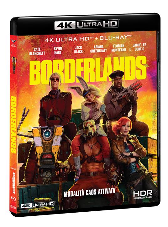 Borderlands (Blu-ray + Blu-ray Ultra HD 4K) di Eli Roth - Blu-ray + Blu-ray Ultra HD 4K