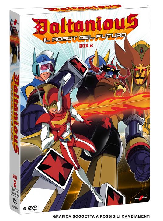 Daltanious. Il robot del futuro vol. 2 (6 DVD) di Saburo Yatsude - DVD
