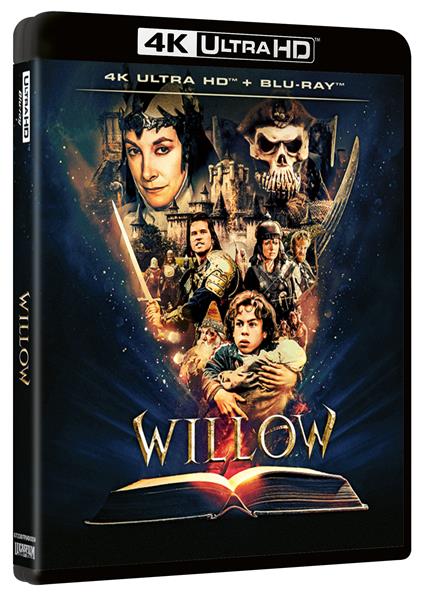 Willow (Blu-ray + Blu-ray Ultra HD 4K) di Ron Howard - Blu-ray + Blu-ray Ultra HD 4K