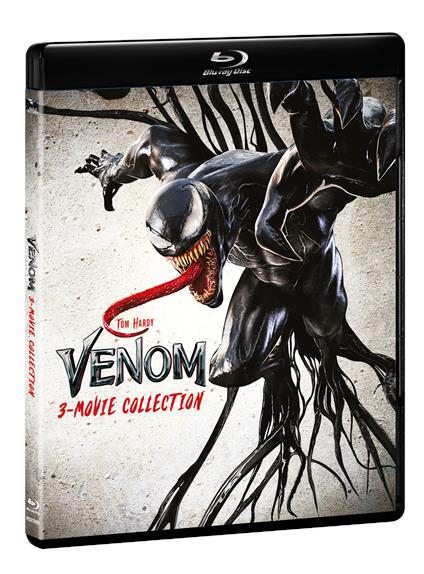 Venom. 3 Movie Collection (3 Blu-ray) di Ruben Fleischer,Andy Serkis,Kelly Marcel